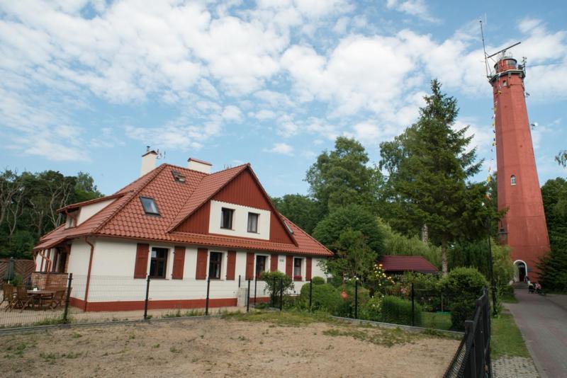 Zabytkowy Dom Latarnikow Hel Eksteriør billede